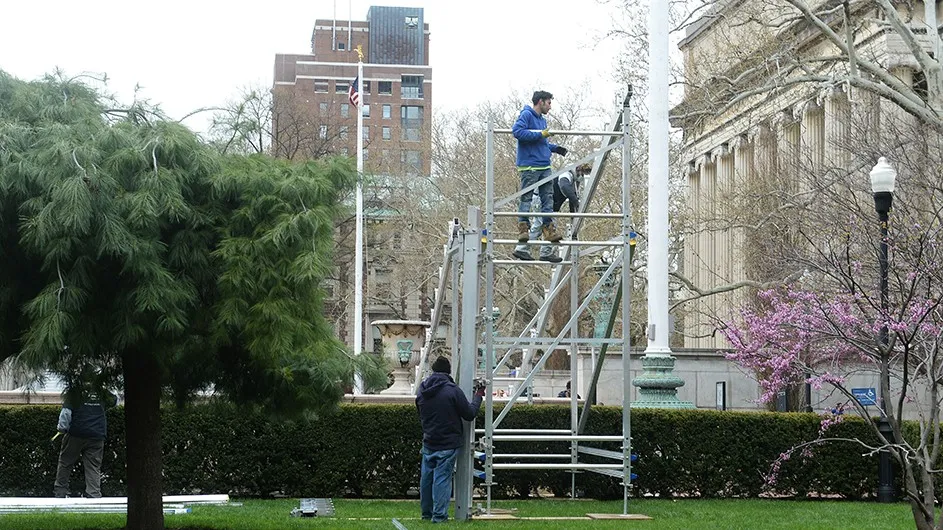 Behind-the-Scenes Photos From Commencement 2022 Setup