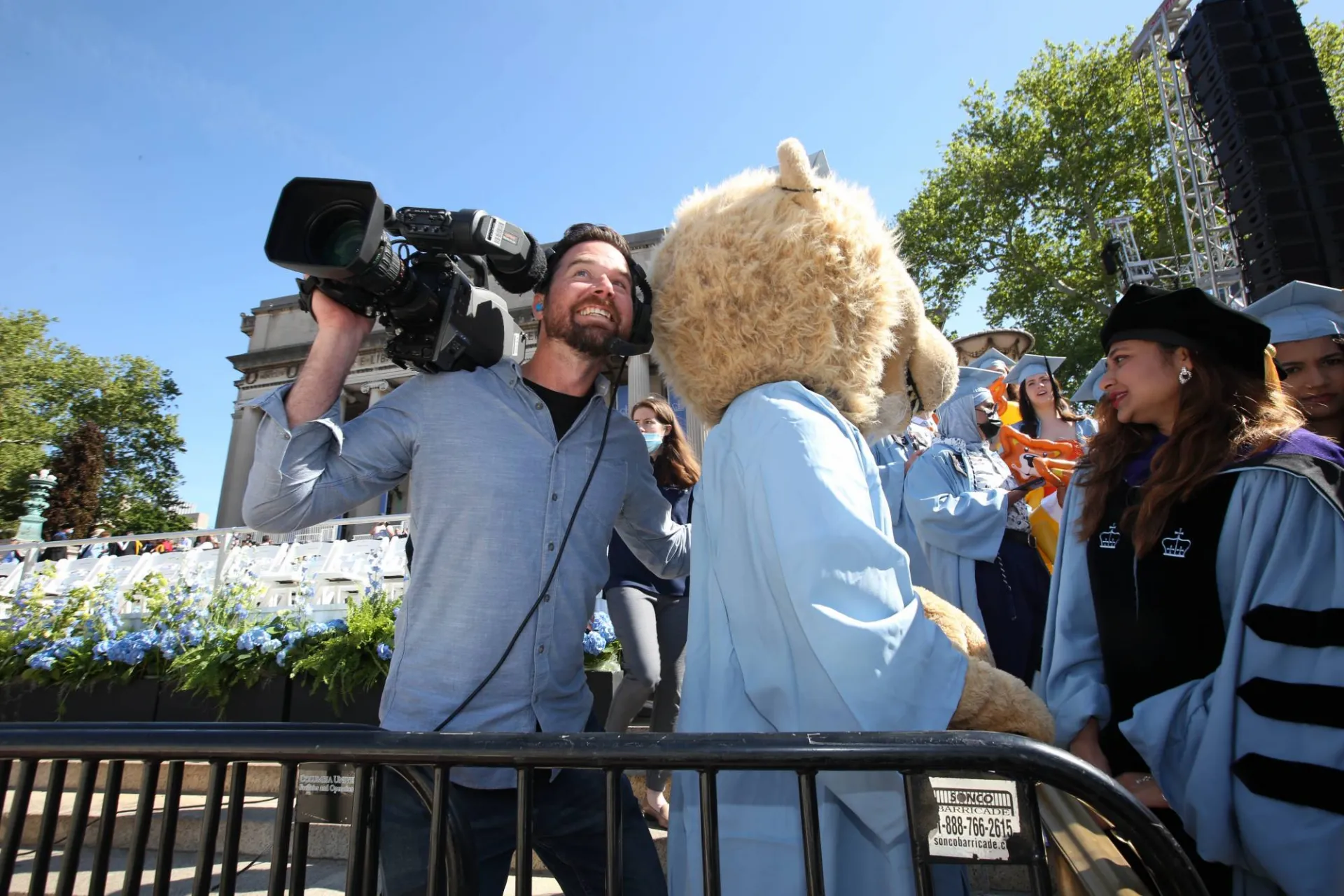 Camera Man with Roaree