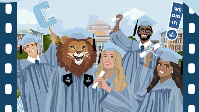Animation of Graduating Students