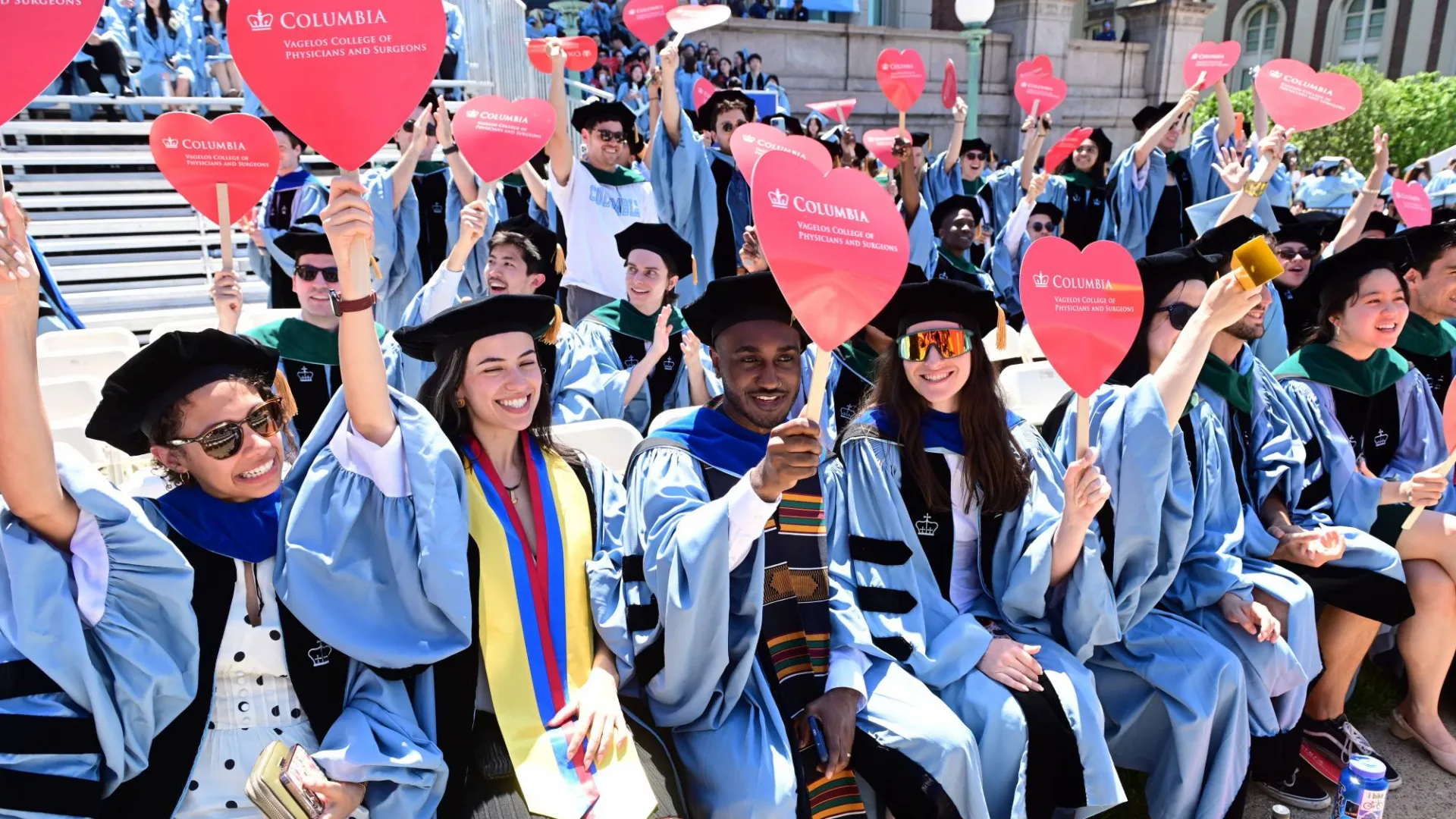 Vagelos graduates at Commencement by Chris Taggert.