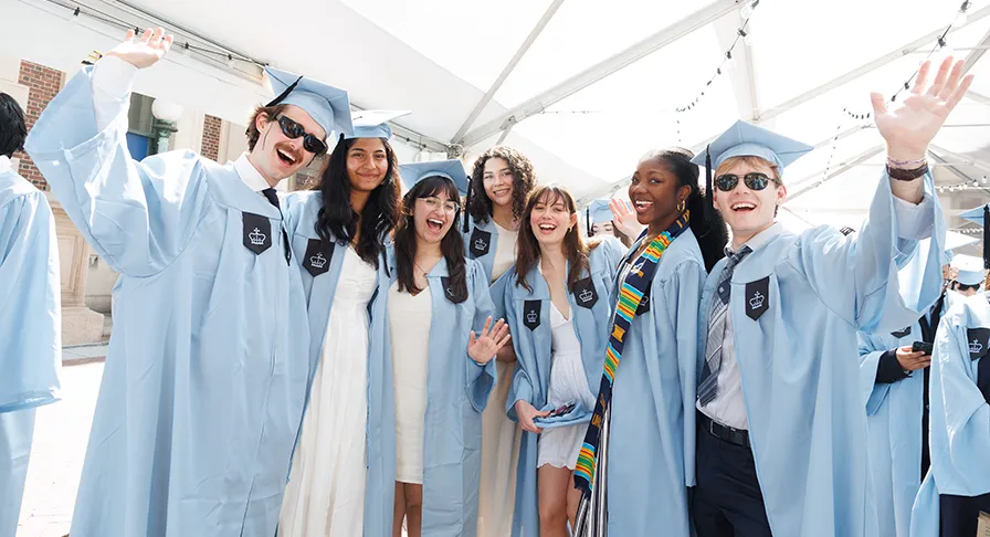 Smiling graduates. Image by Sirin Samman.