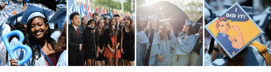photos of graduating students 