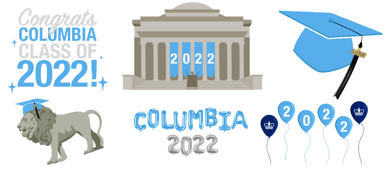2022 Roar Columbia Commencement assets of Social Media GIF on Instagram and GIPHY