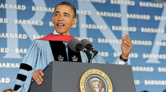 Barack Obama Barnard Commencement