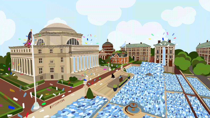 Low Plaza with Grads animation